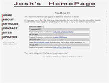 Tablet Screenshot of joshgulch.com